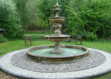 Виды садовых фонтанов