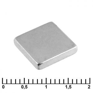 Магнит RUICHI B 10x10x2 N35, квадратный