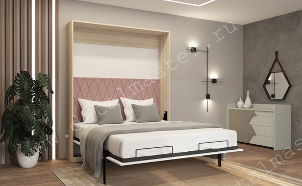 Стандартные размеры шкафа кровати